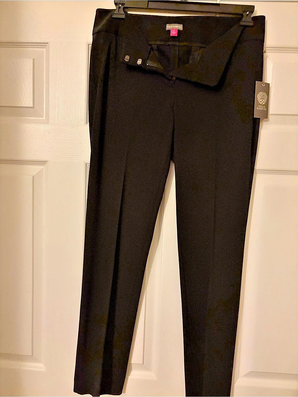 Vince Camuto Essentials Skinny Pants in Black Size 8 NWT